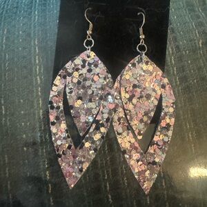 Glitter earrings